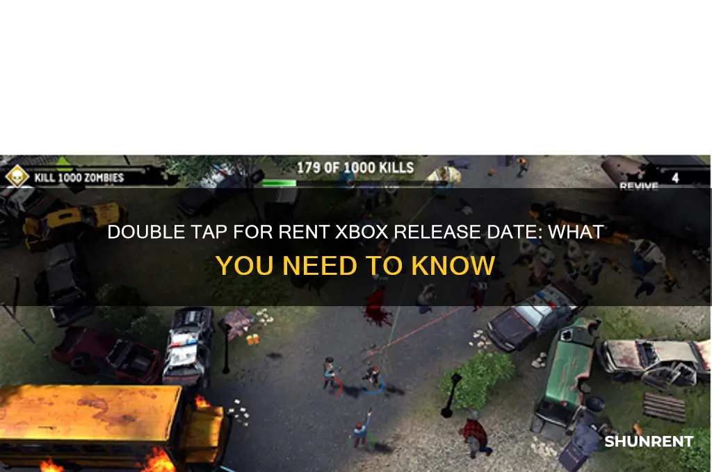 when is double tap for rent on xbox
