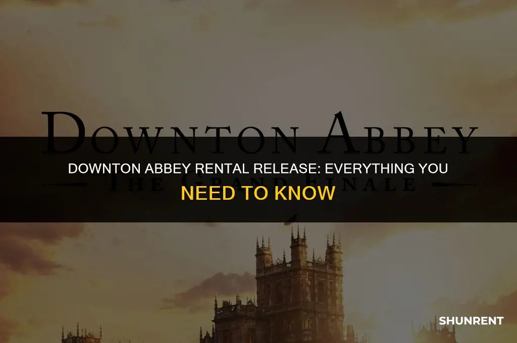when is downton abbey available to rent