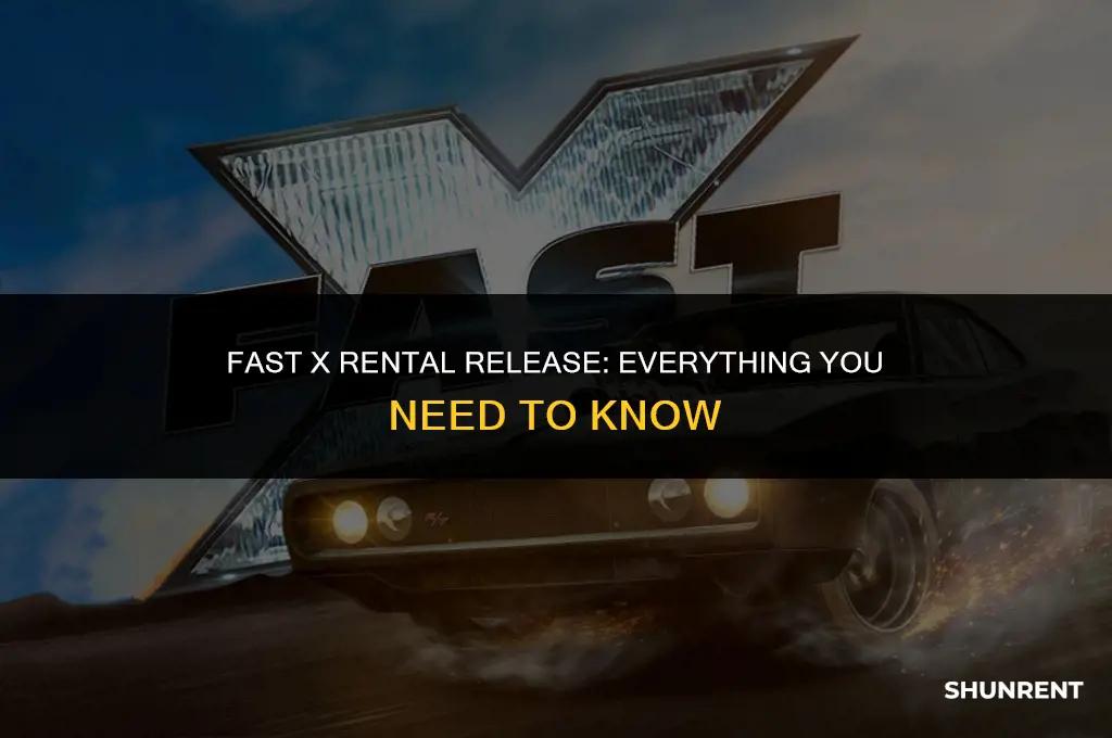 when is fast x available to rent
