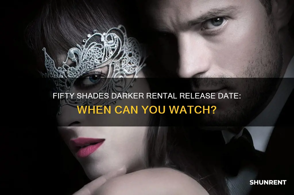 when is fifty shades darker available to rent