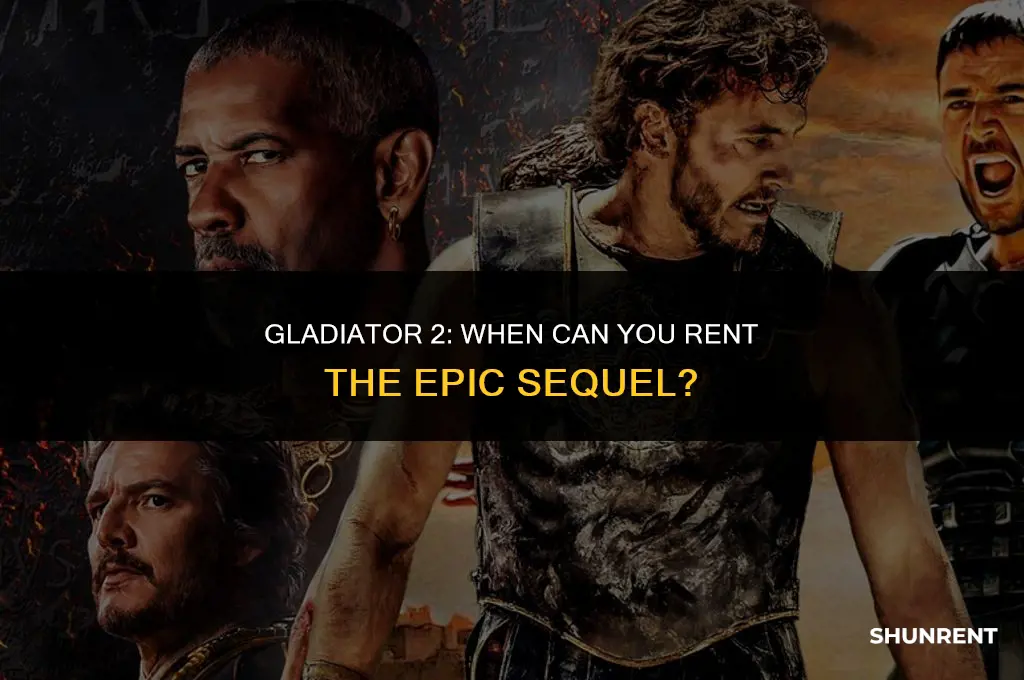 when is gladiator 2 available to rent