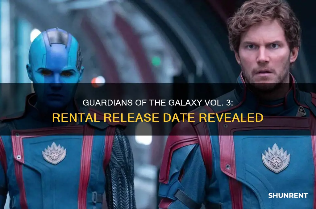 when is guardians of the galaxy 3 available to rent