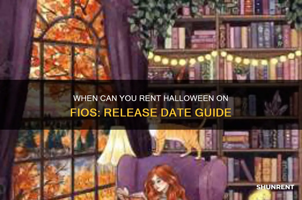 when is halloween available to rent on fios