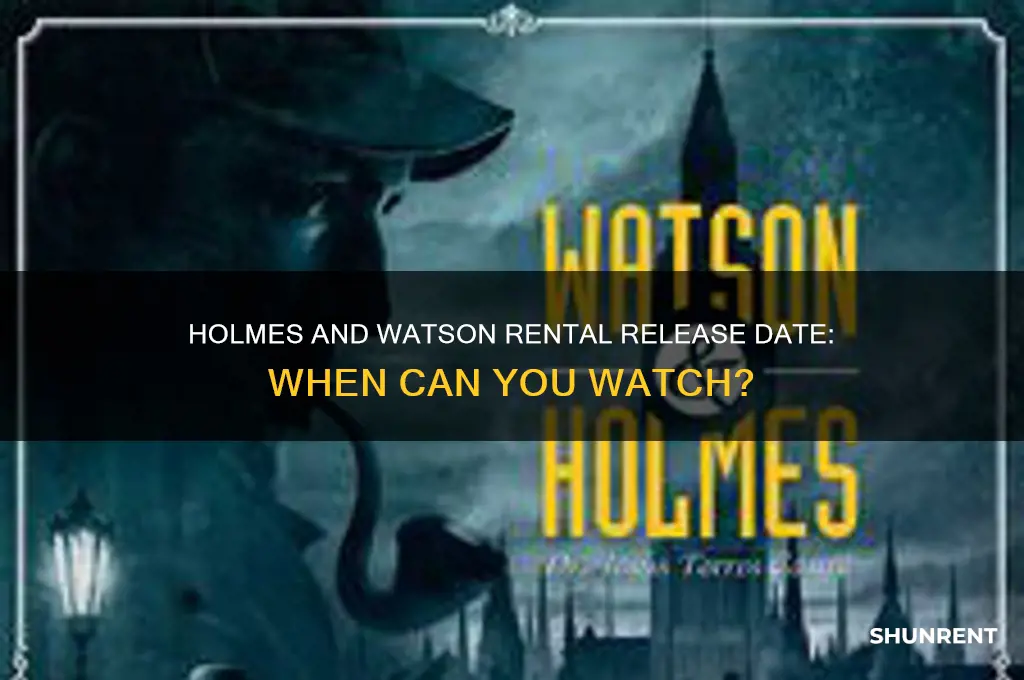 when is holmes and watson available to rent