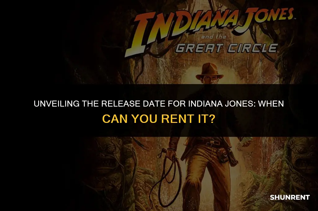 when is indiana jones available for rent