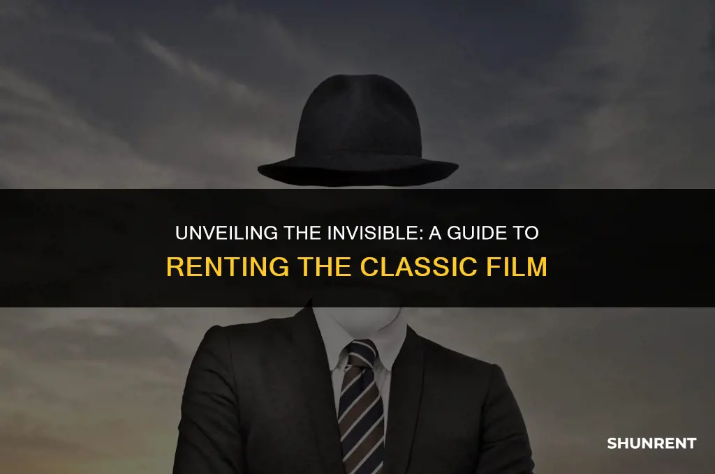 when is invisible man available to rent