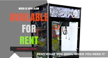 Unleash the Power: Iron Claw Rental Availability Revealed