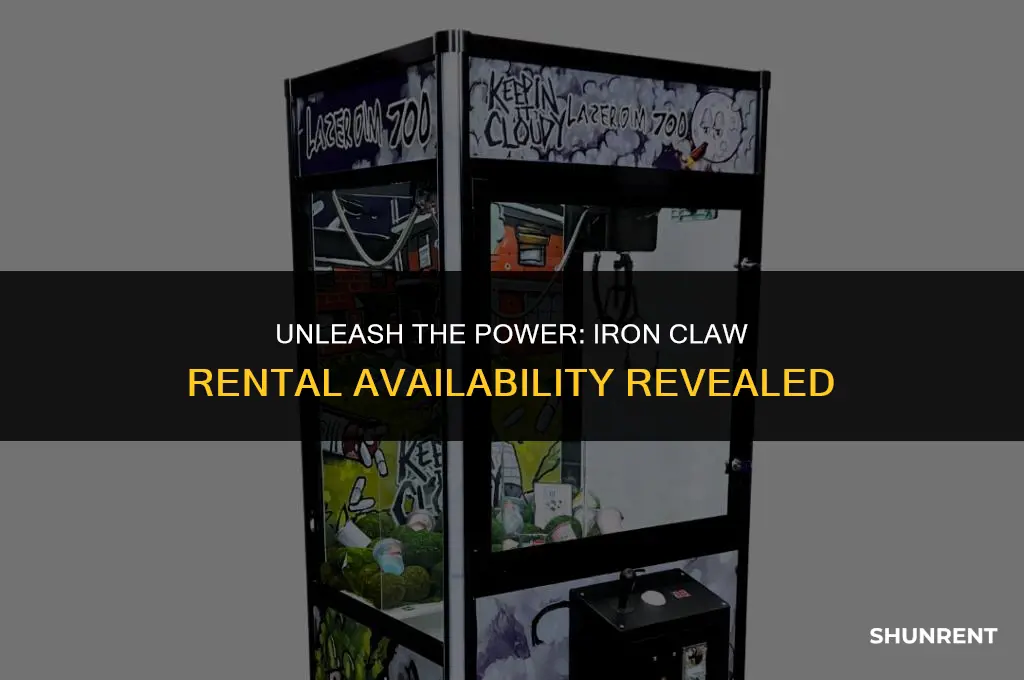 when is iron claw available for rent