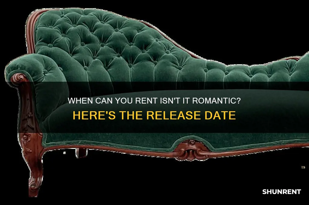when is isnt it romantic available for rent