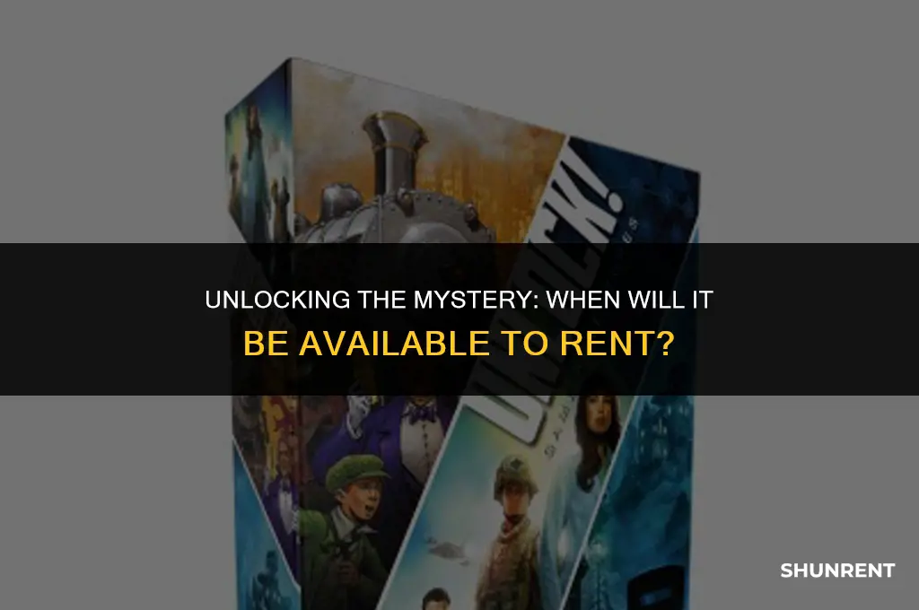 when is it 2 available to rent