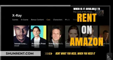 When Can You Rent It on Amazon: Availability Guide