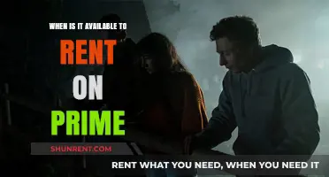 When Can You Rent It on Amazon Prime?