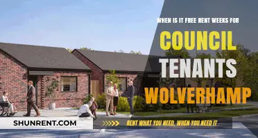 Wolverhampton Council Tenants: When Are Your Free Rent Weeks?