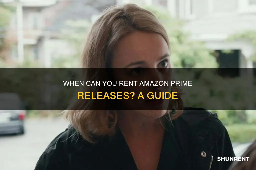 when is it out to rent amazon prime