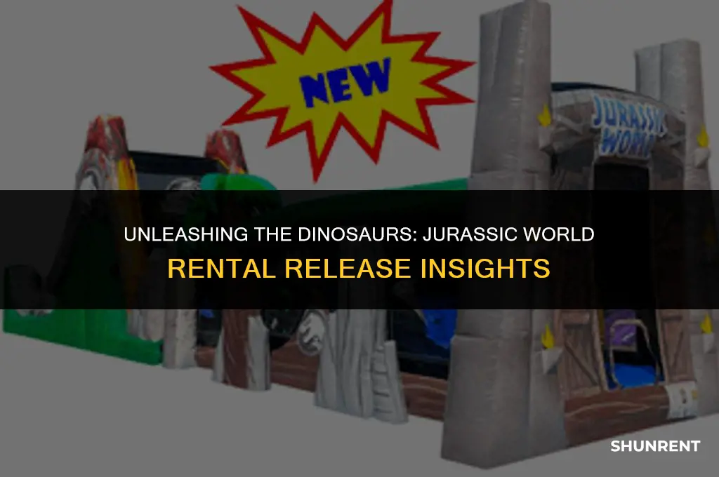 when is jurassic world out to rent