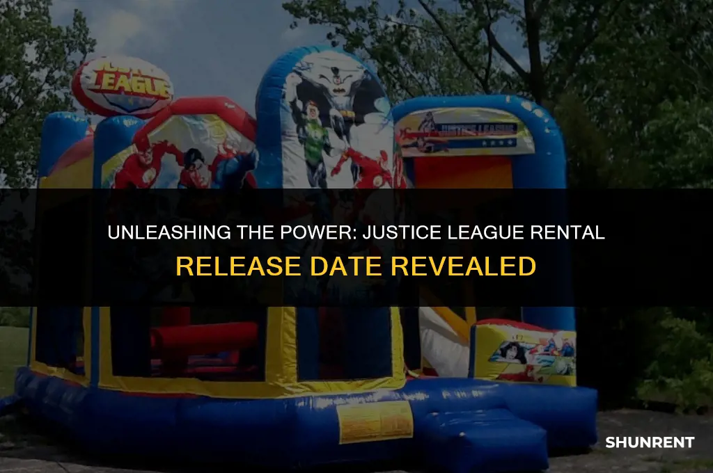when is justice league available for rent