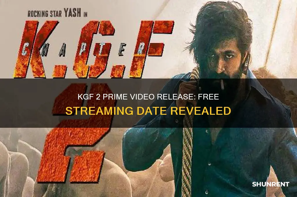when is kgf 2 coming on prime without rent