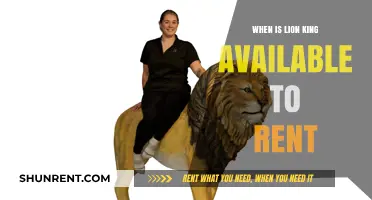 Roaring onto Rental: When Will The Lion King Be Available?