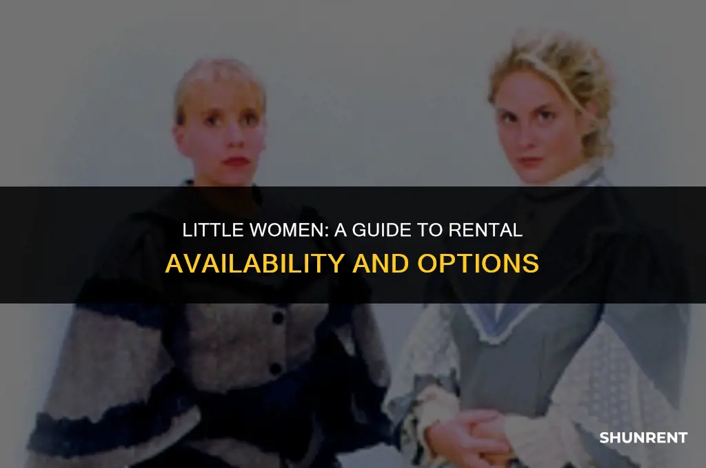 when is little women available to rent