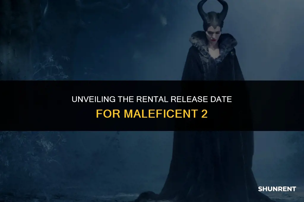 when is maleficent 2 available to rent
