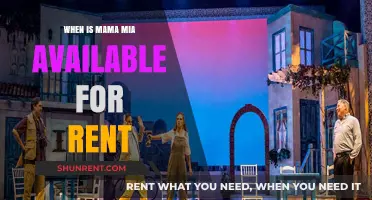 When Can You Rent Mama Mia? A Guide to Availability