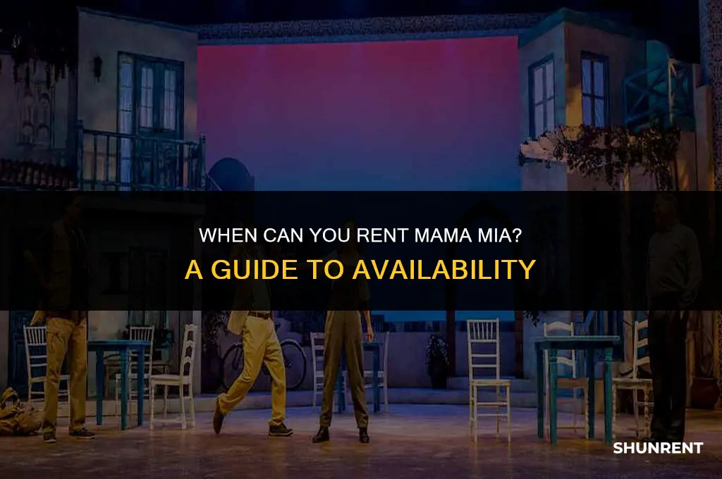 when is mama mia available for rent