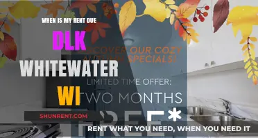 Rent Due Date Guide for DLK Whitewater, WI Residents