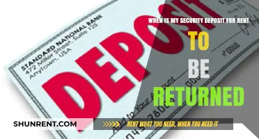 When Can You Expect Your Security Deposit Back After Moving Out?
