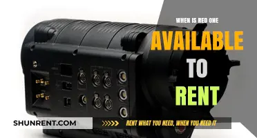 Red One Camera Rental: Availability and Pricing Guide
