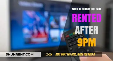 Redbox Return Time: When to Bring Back Rentals After 9 PM
