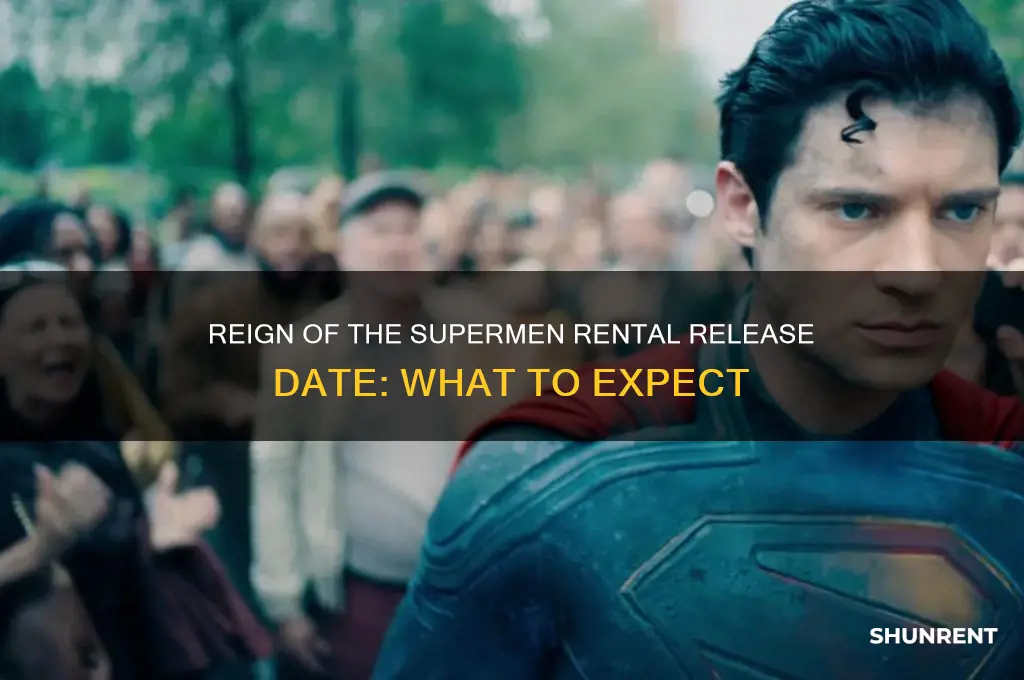 when is reign of the supermen coming to rent