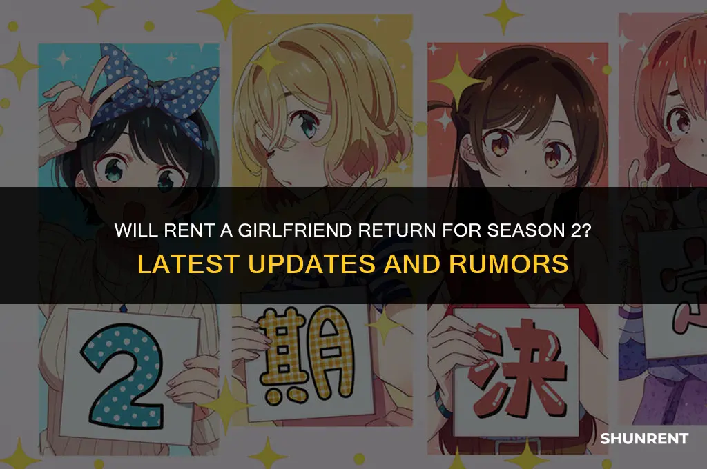 when is rent a gf season 2