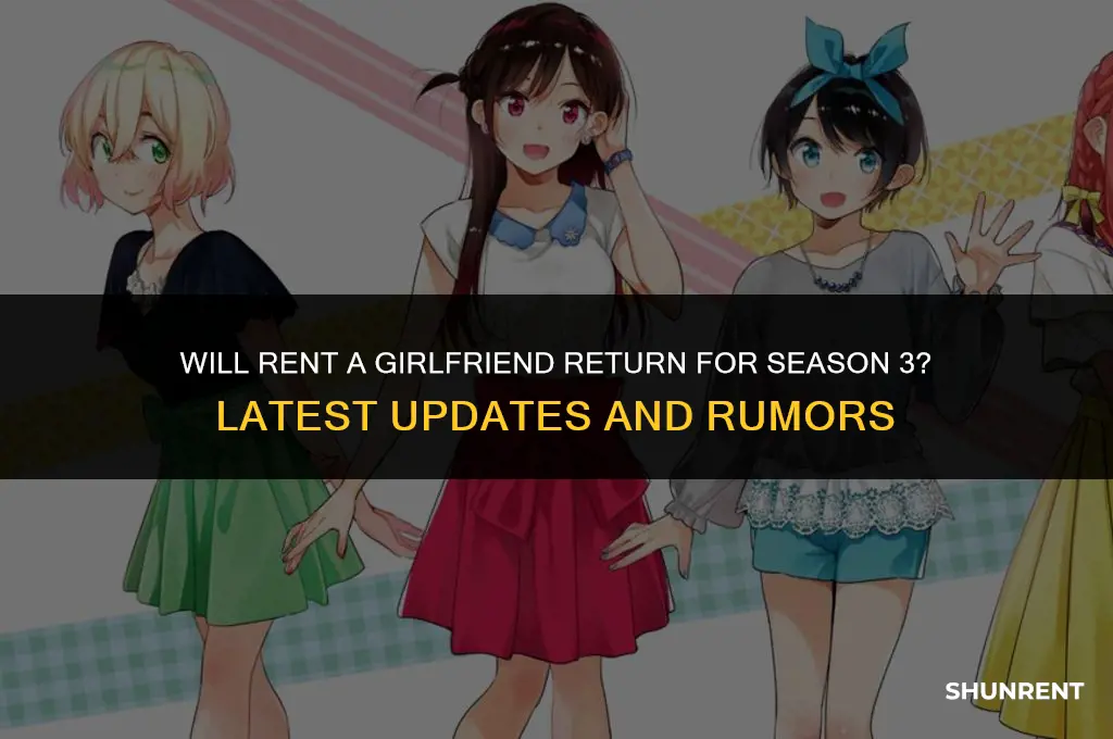 when is rent a gf season 3
