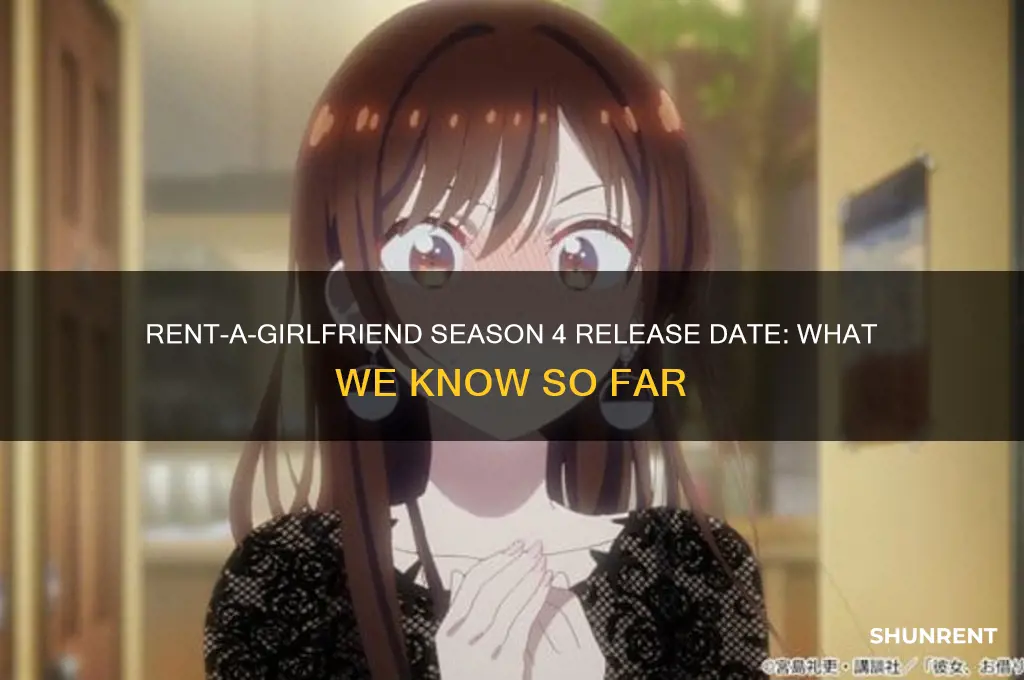 when is rent a girlfriend season 4 coming out