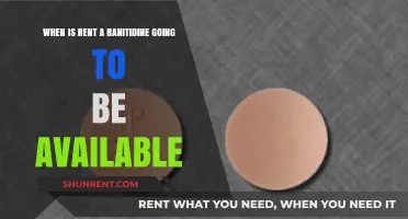 When Will Rent a Ranitidine Be Available Again?