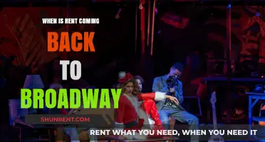 Rent's Return to Broadway: Revival Rumors and Updates