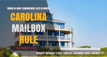 NC Mailbox Rule: When Is Rent Late in North Carolina?