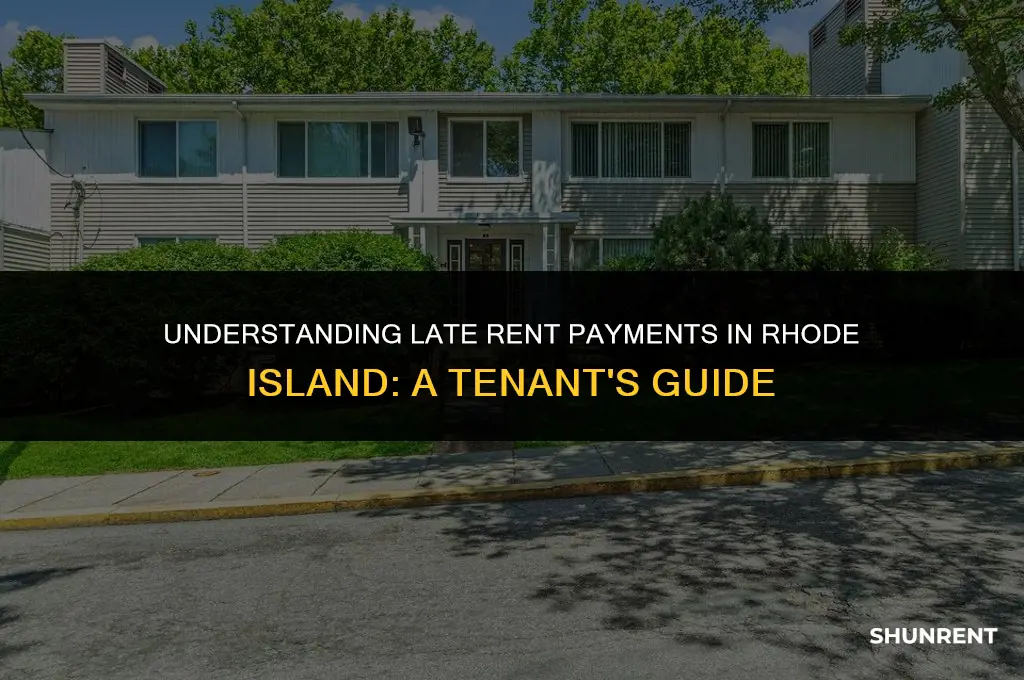 when is rent considered late in ri
