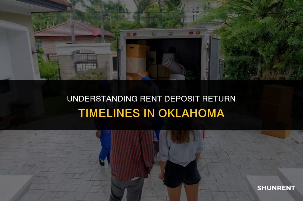 when is rent deposit returned in ok