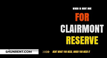 Claremont Reserve Rent Due Dates: A Comprehensive Guide