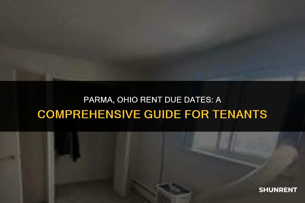 when is rent due in parma ohio