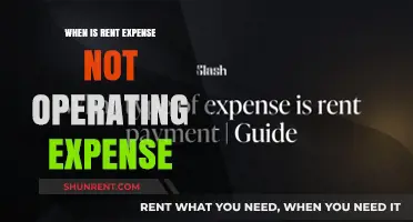 Understanding Rent Expenses: When They're Not Operating Expenses
