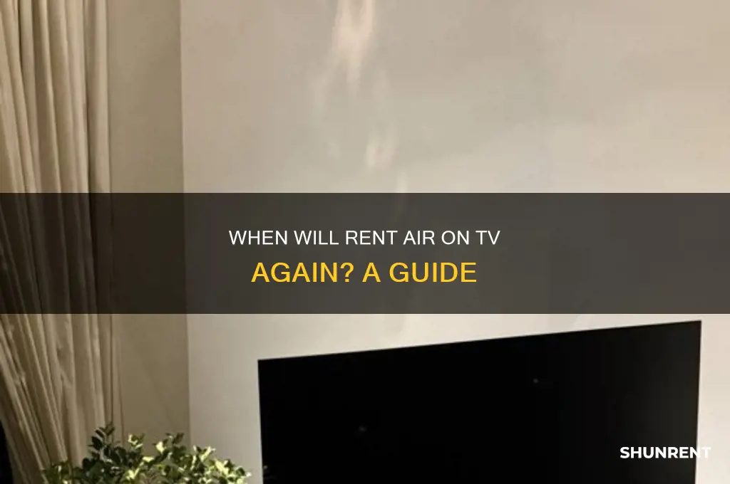 when is rent going to be on tv