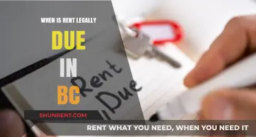 Understanding Rent Due Dates in British Columbia: A Tenant's Guide