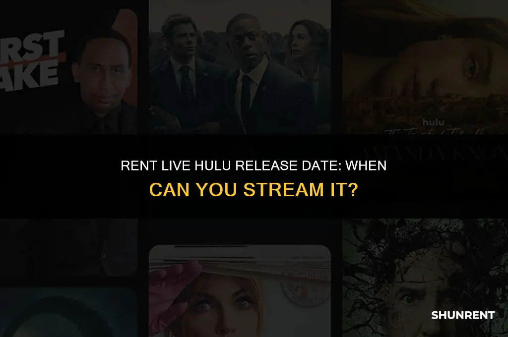when is rent live going to be on hulu