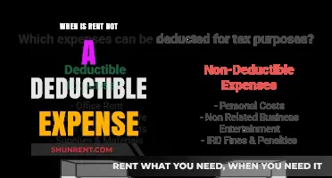 Understanding Rental Expenses: When Rent Isn't Tax Deductible
