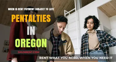 Oregon Rent Late Fees: When Are Penalties Applied?
