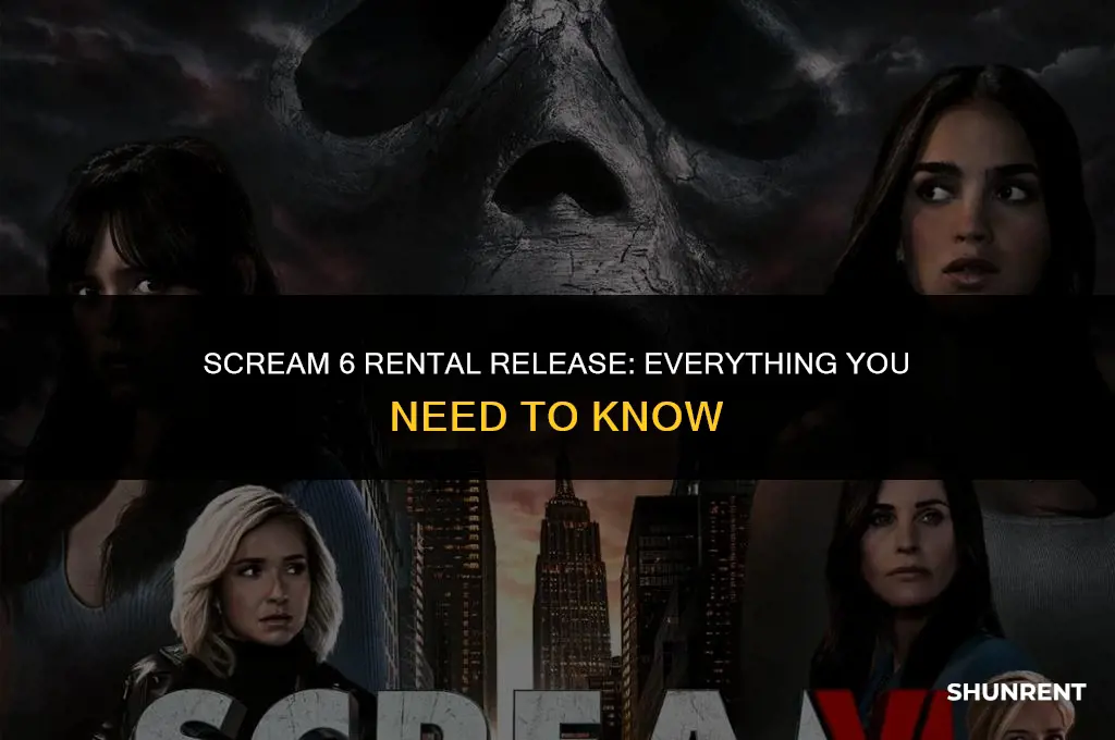 when is scream 6 available to rent