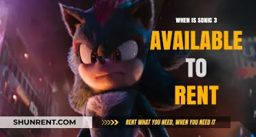 Sonic 3 Rental Release: Everything You Need to Know