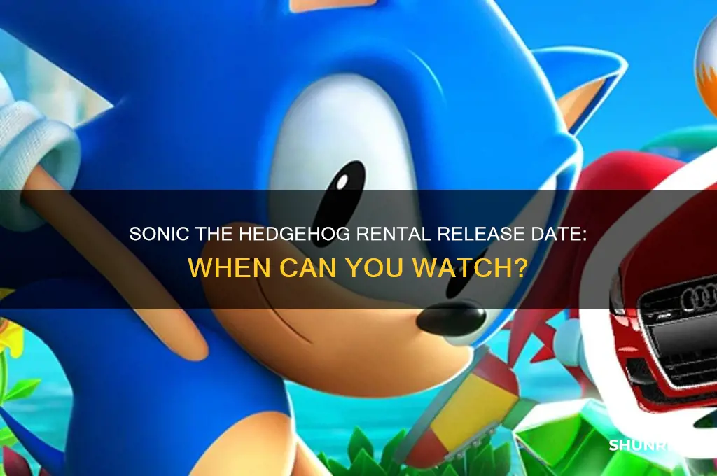 when is sonic the hedgehog available to rent
